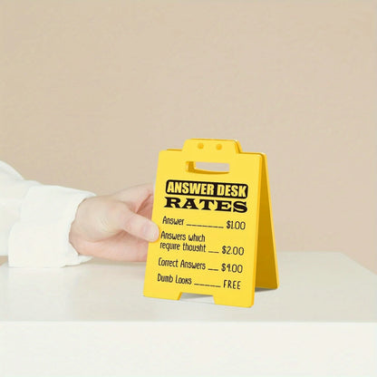 Funny Answer Desk Rates Office Cubicle Decor