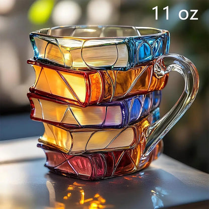 3D Painted Book Mug