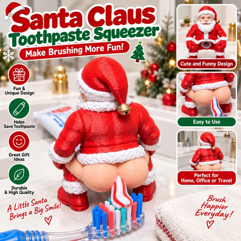 SantaCheeks Toothpaste Dispenser