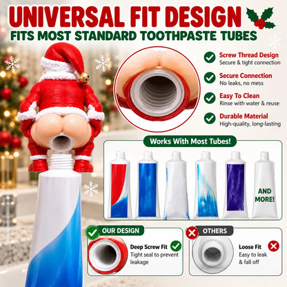 SantaCheeks Toothpaste Dispenser
