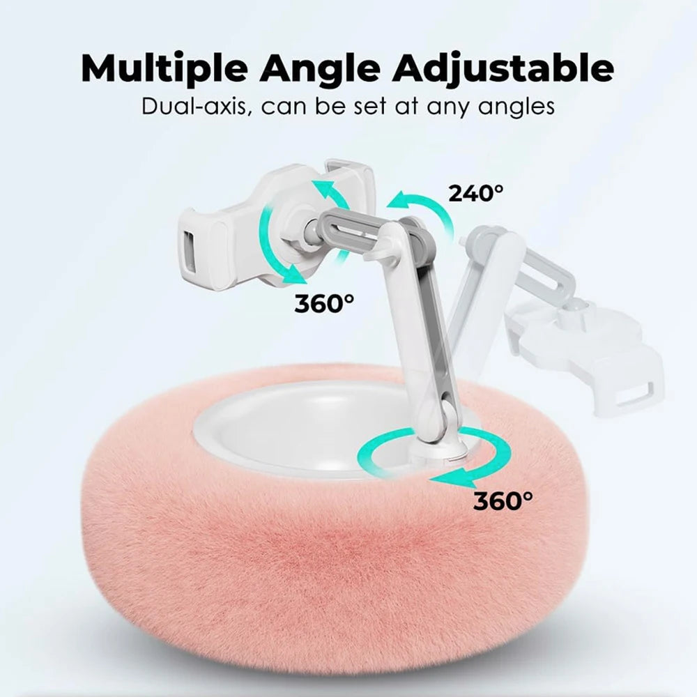 Plush Pillow Mobile Phone Tablet Holder