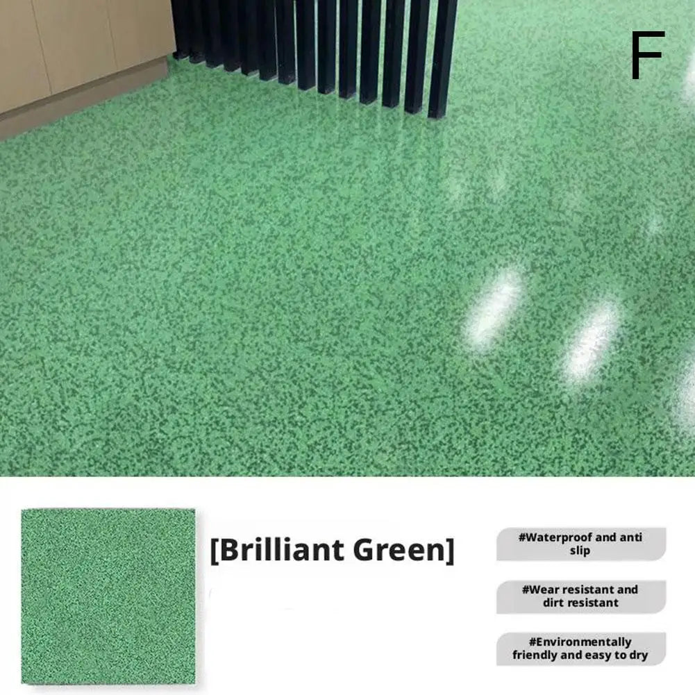 High-Gloss Marble Effect Epoxy Floor Coating