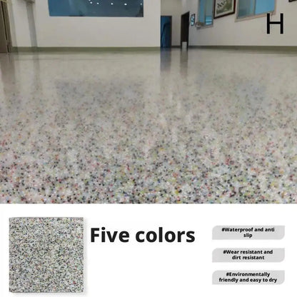 High-Gloss Marble Effect Epoxy Floor Coating