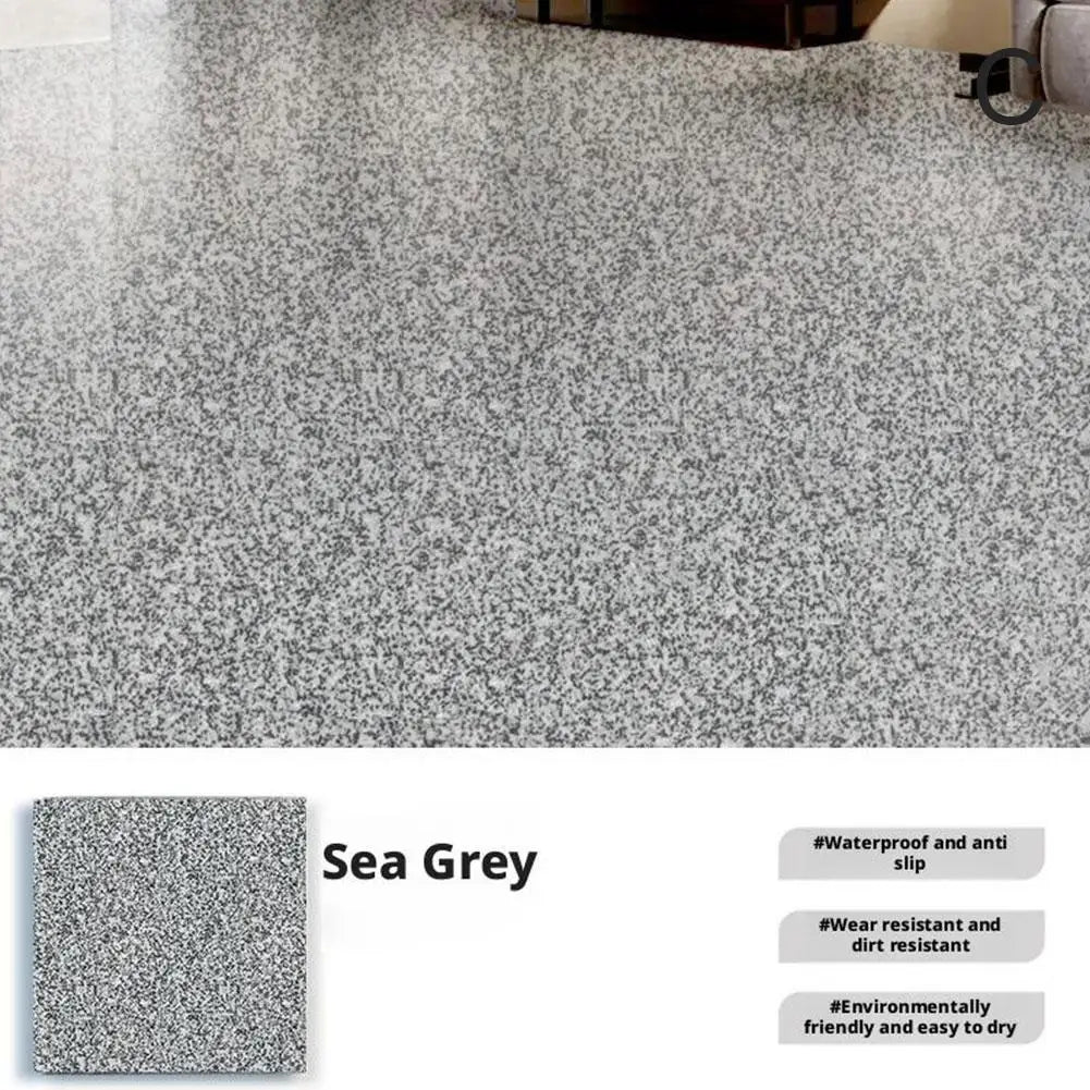 High-Gloss Marble Effect Epoxy Floor Coating