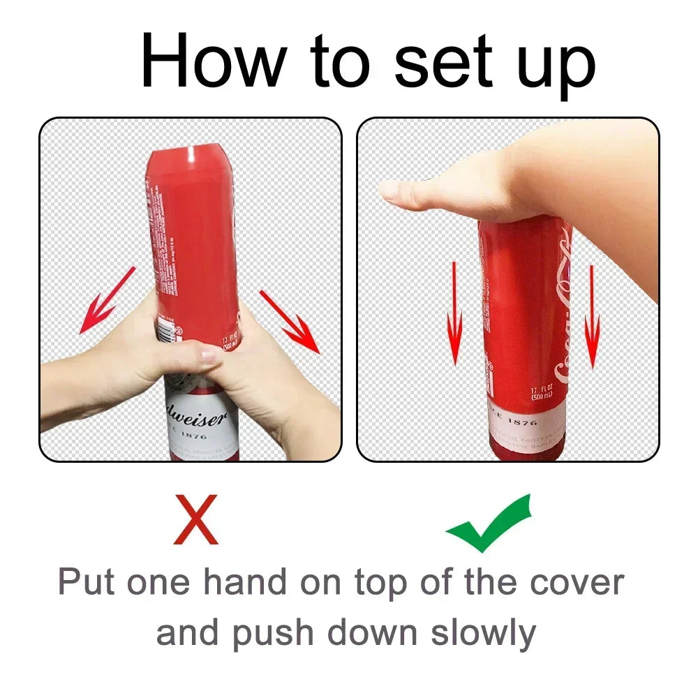 Silicone Beer Can Cover Sleeves