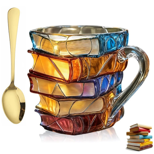 3D Painted Book Mug