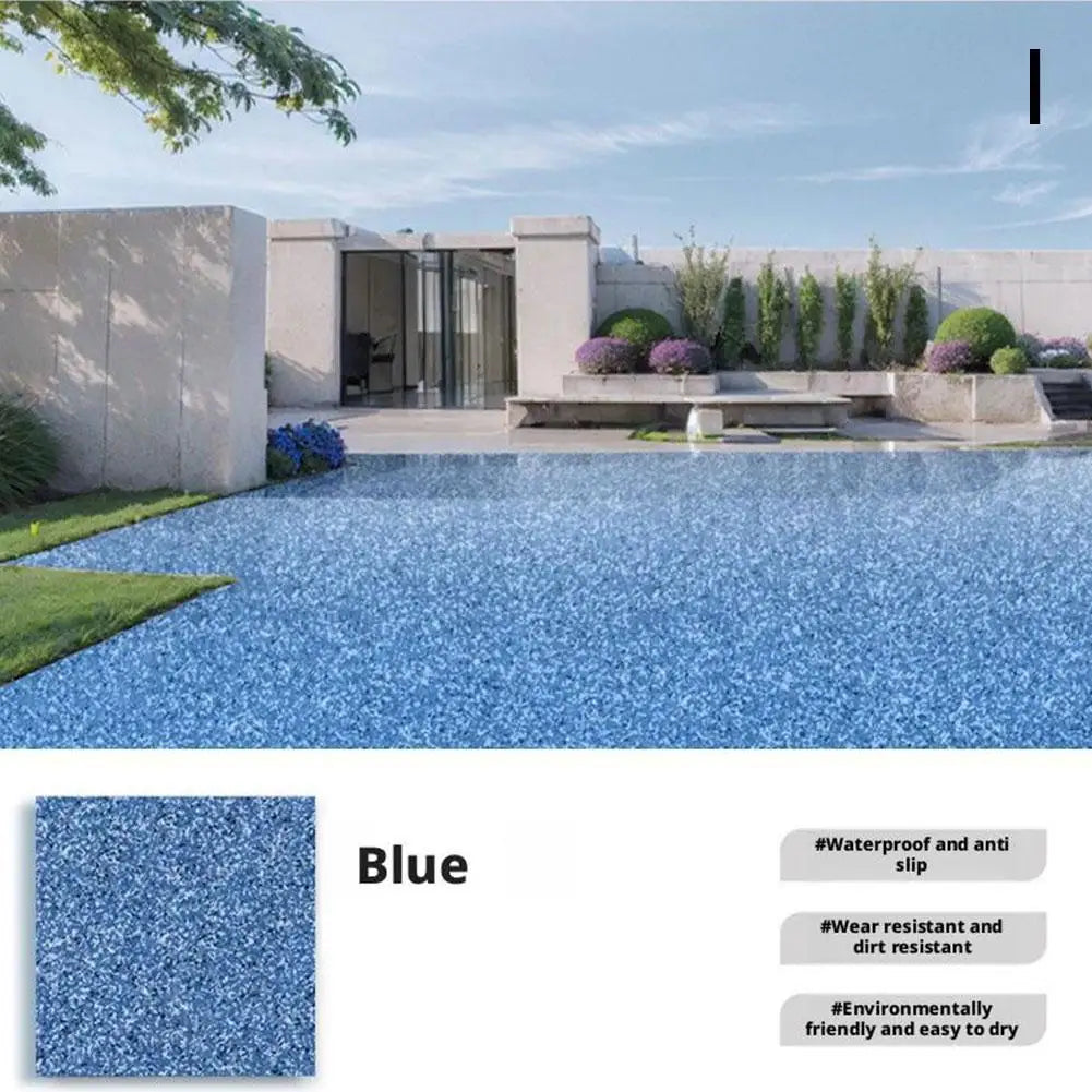 High-Gloss Marble Effect Epoxy Floor Coating
