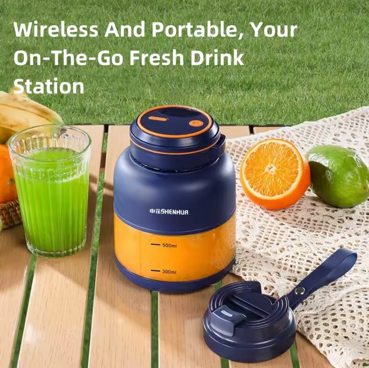 Portable Electric Juicer Blender