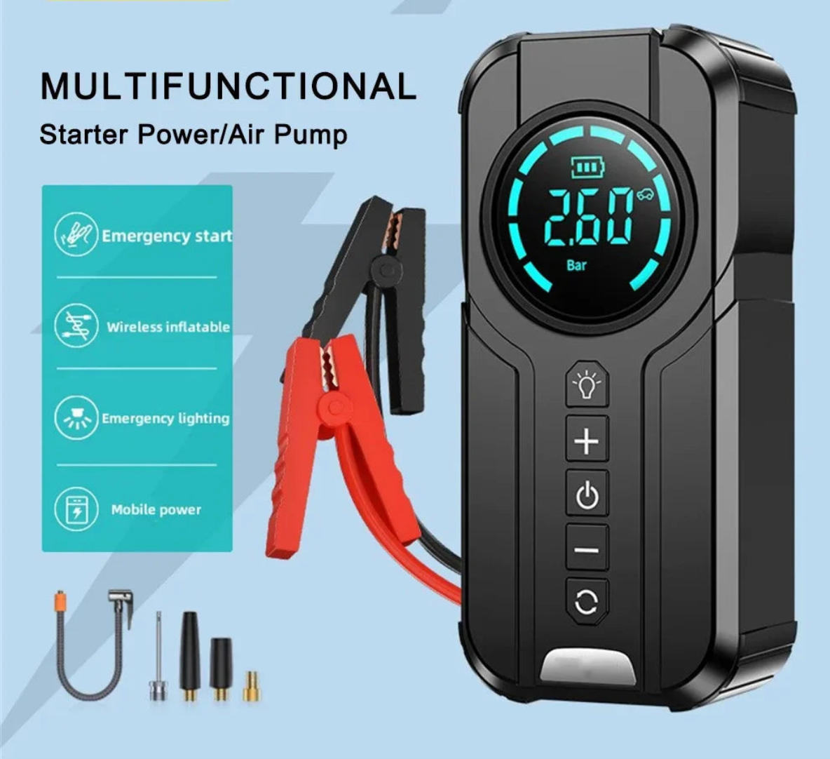 Multi-Function Car Jumper