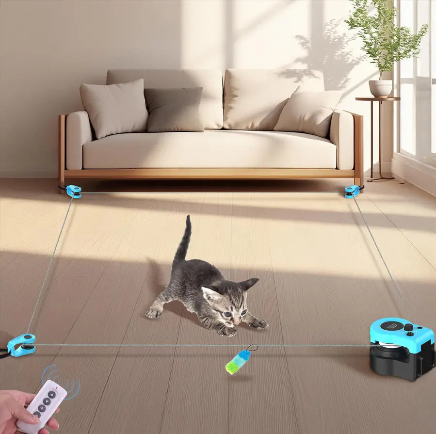 Interactive Cat Treadmill Toy
