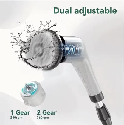 9-in-1 PowerScrub Electric Spin Cleaning Brush