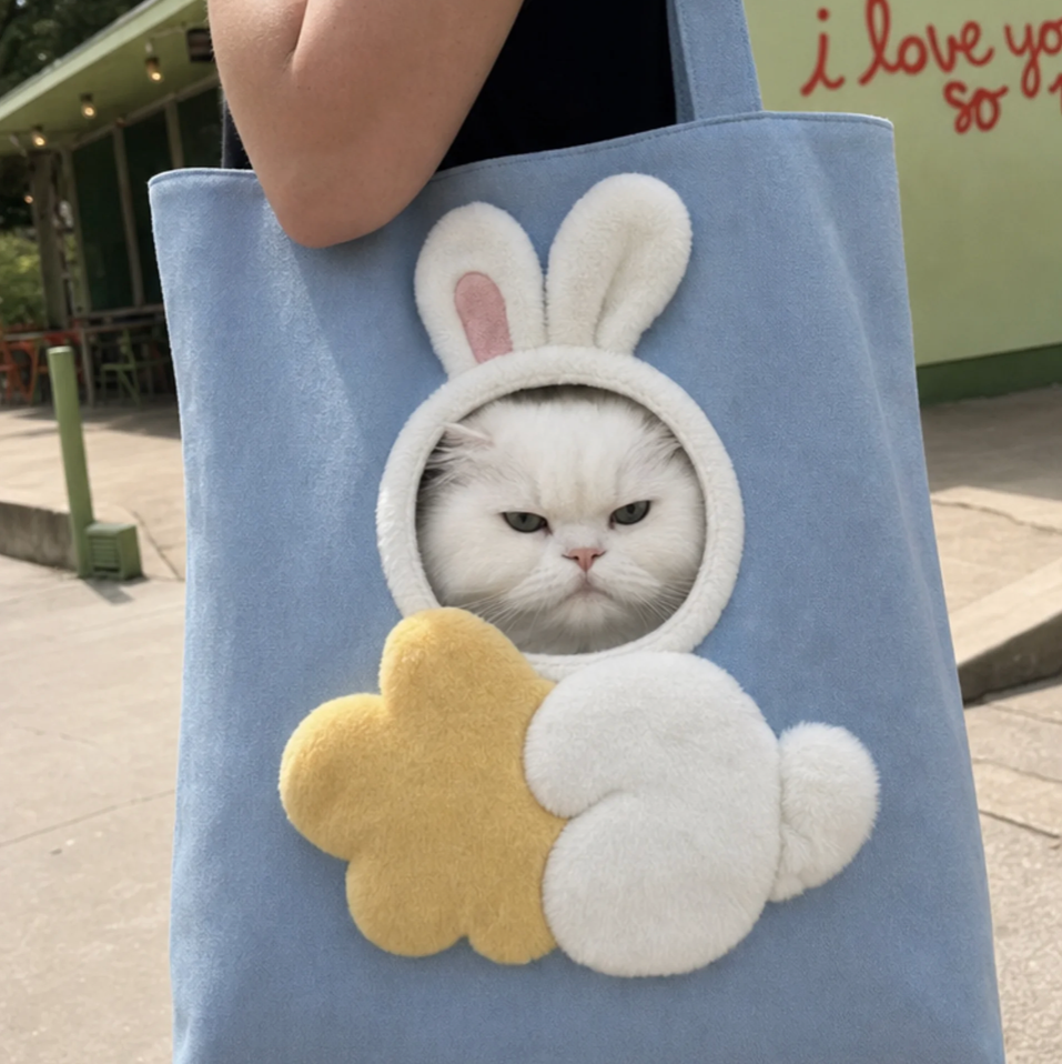 Adorable Bee Pet Tote Bag