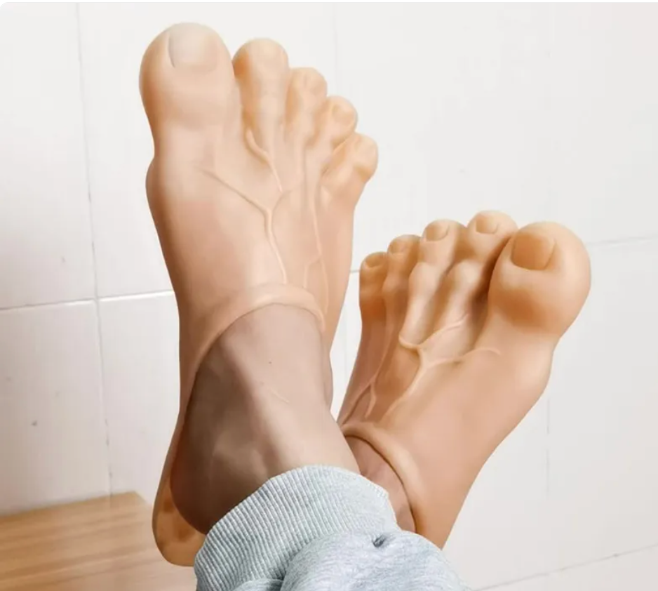 BigFooties Funny Giant Foot Slippers