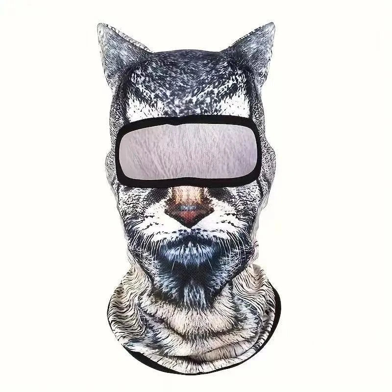 3D Animal Face Winter Balaclava