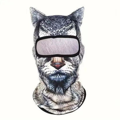 3D Animal Face Winter Balaclava