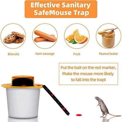 Bucket Lid Mouse Trap