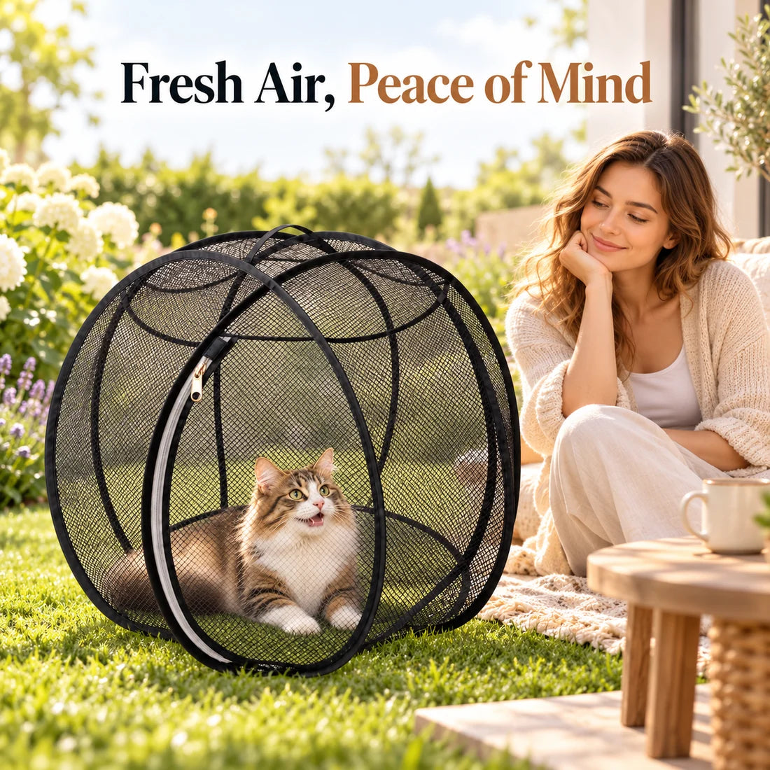 Portable Pop up Cat Playpen