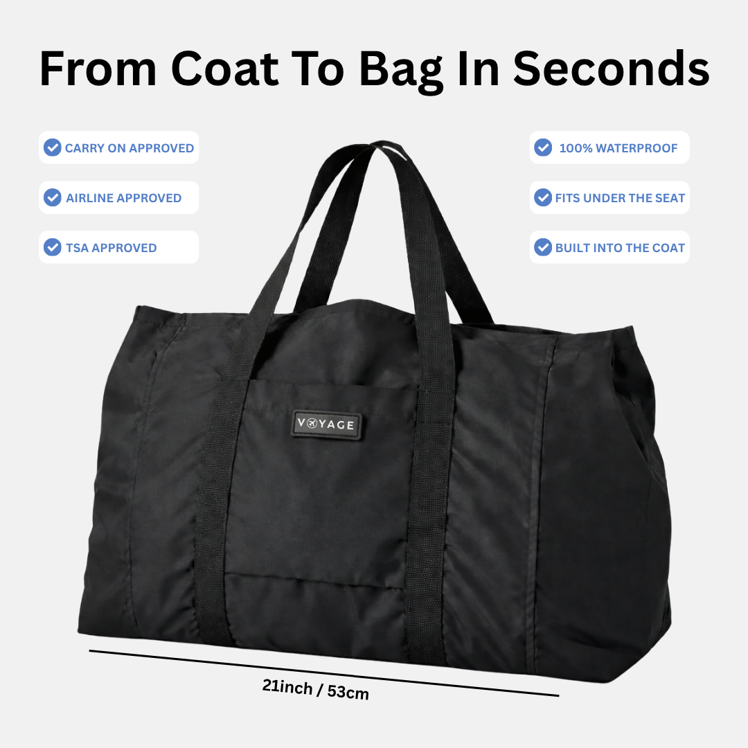 Packable Travel Coat
