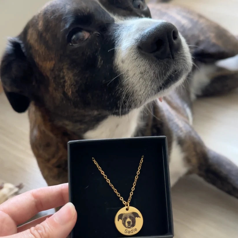 Custom Pet Photo Necklace