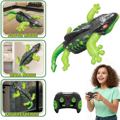 RC Wall Climbing Lizard Toy