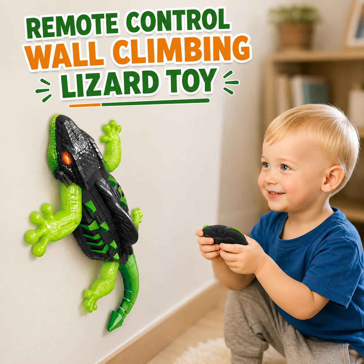 RC Wall Climbing Lizard Toy