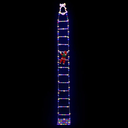 LED Christmas Climbing Santa Ladder Lights
