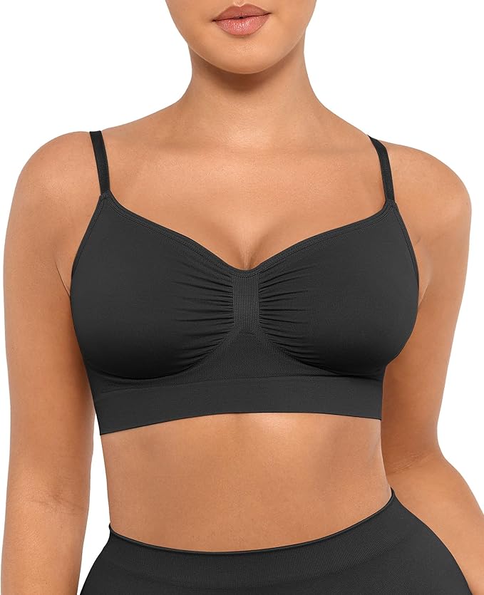 Adjustable Seamless Yoga Bra