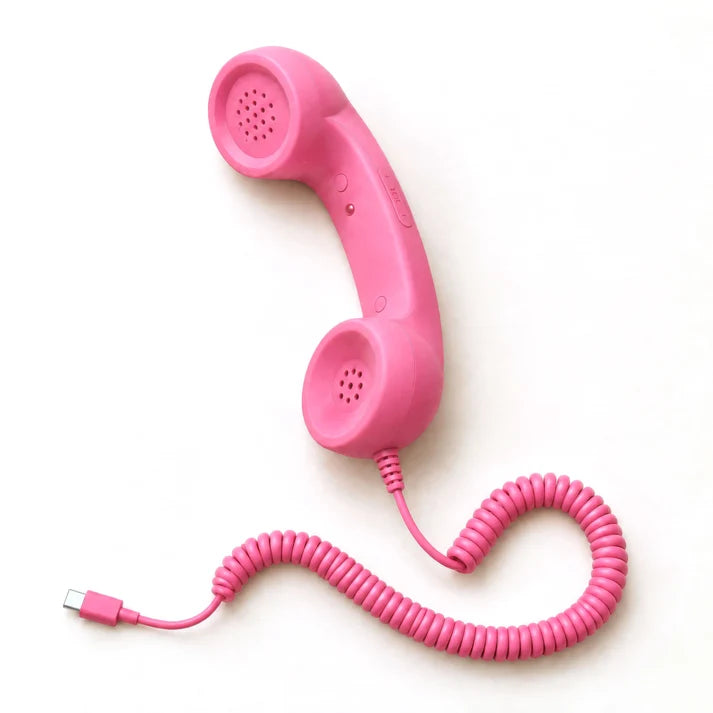 Pink RetroCall smartphone handset