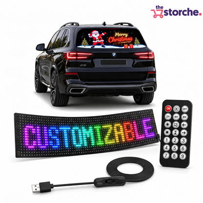 Customizable LED Car Display Sign