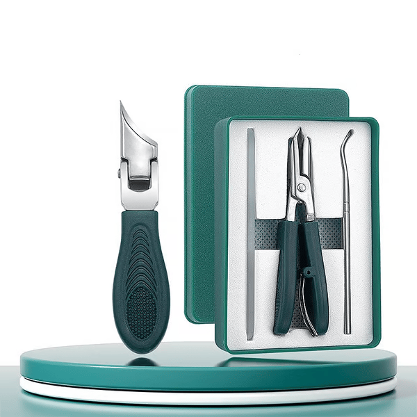 3-Piece Wide Jaw Toenail Clipper Set