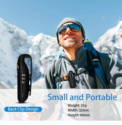 TheStorche™ Detect Clip Body Camera