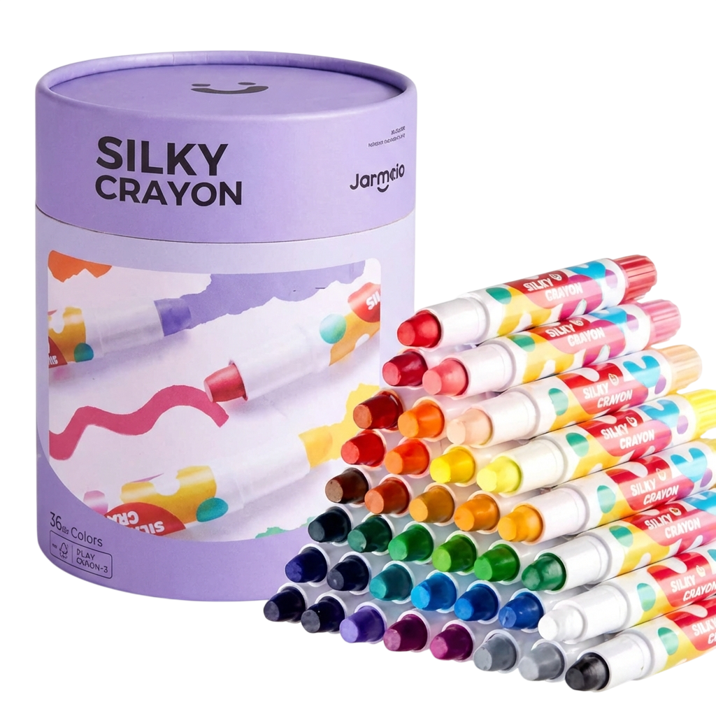 36 Colors TwistJoy Non Toxic Washable Crayon