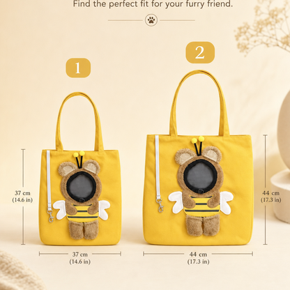 Adorable Bee Pet Tote Bag