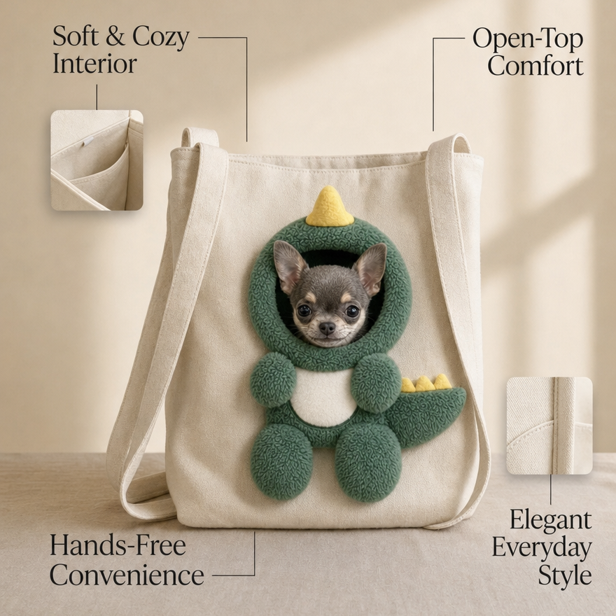 Adorable Bee Pet Tote Bag
