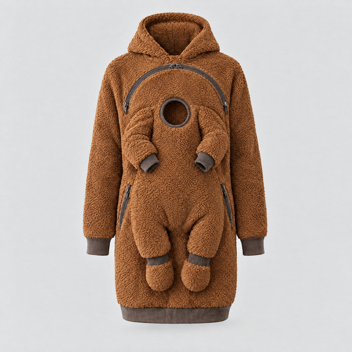 CozyNest Mom & Baby Hoodie