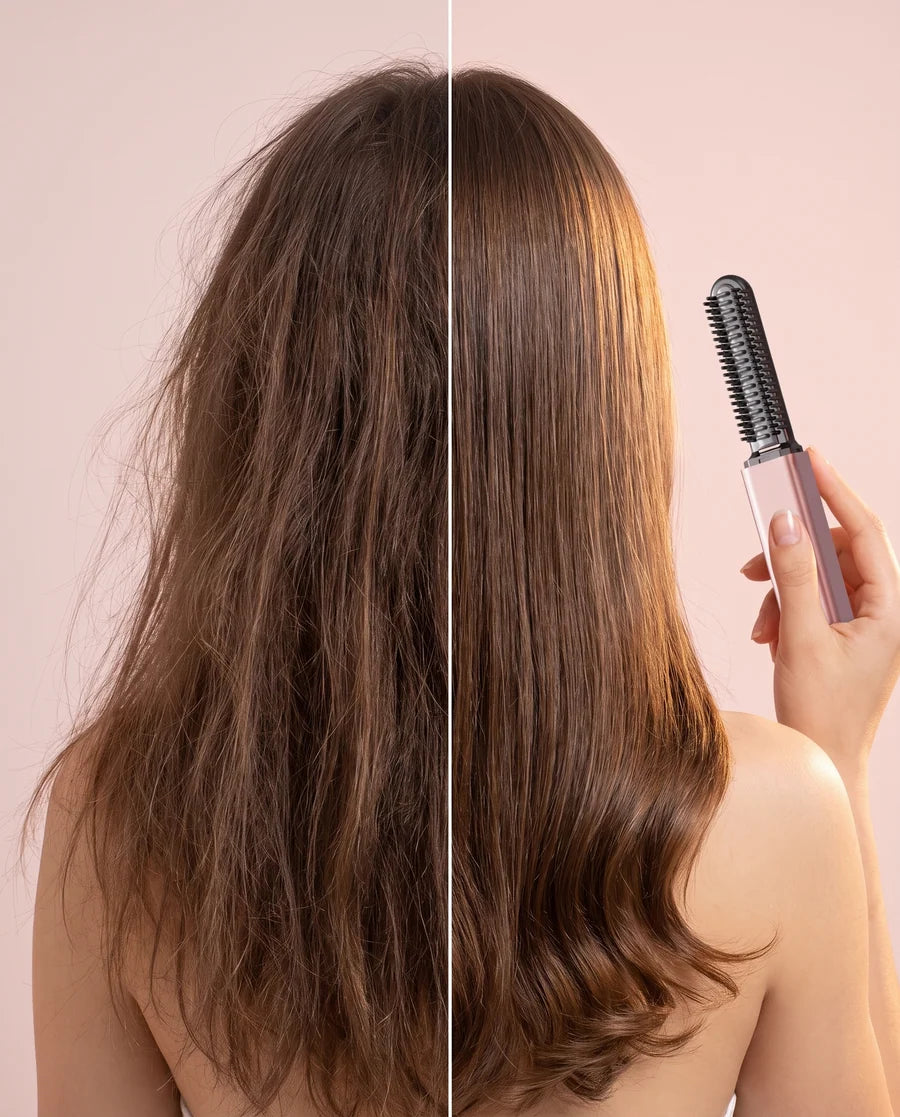 Mini Cordless Heated Hair Curler