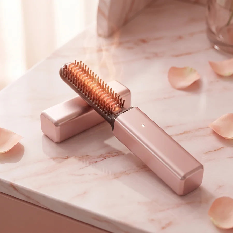 Mini Cordless Heated Hair Curler