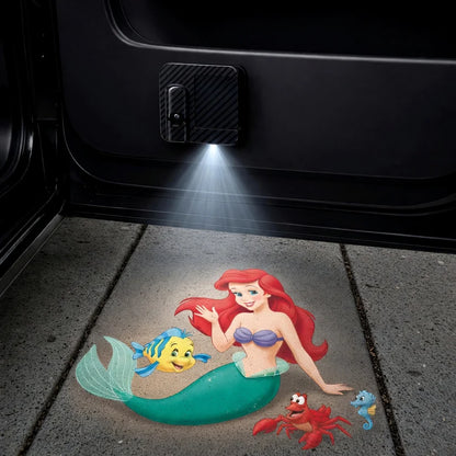 Princess LED Car Door Projector Lights