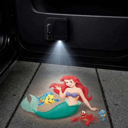 Princess LED Car Door Projector Lights