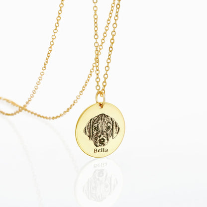 Custom Pet Photo Necklace