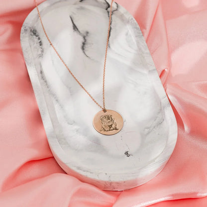 Custom Pet Photo Necklace