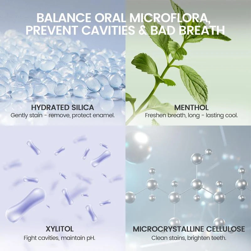 Intense whitening toothpaste