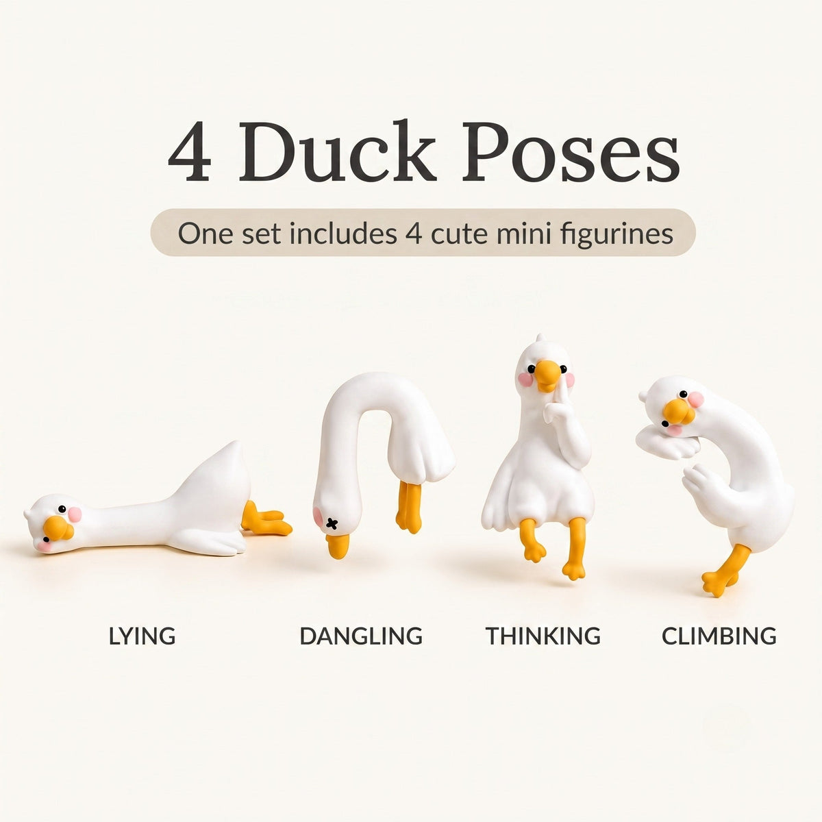 WaddleBuddy Mini Duck Decor