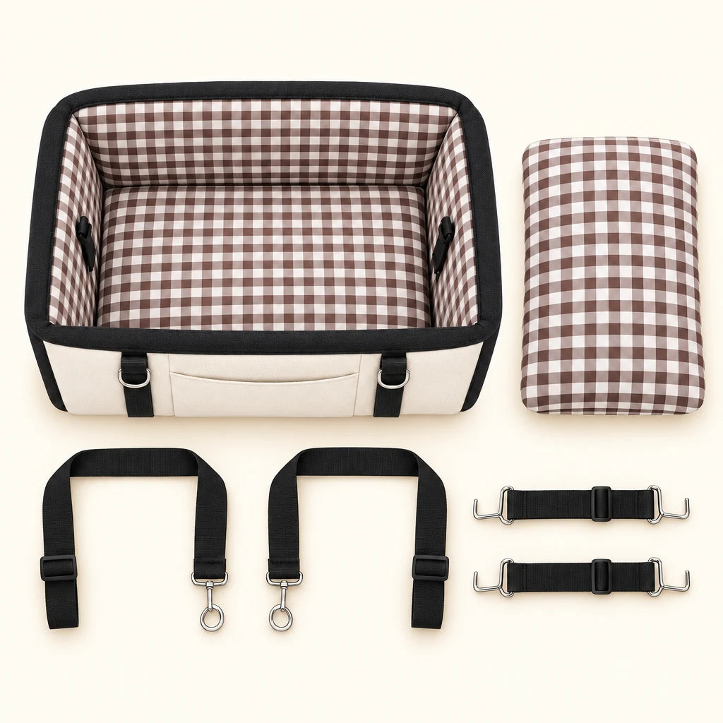 PawRide Comfort Dog Car Seat