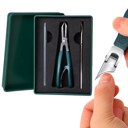 3-Piece Wide Jaw Toenail Clipper Set