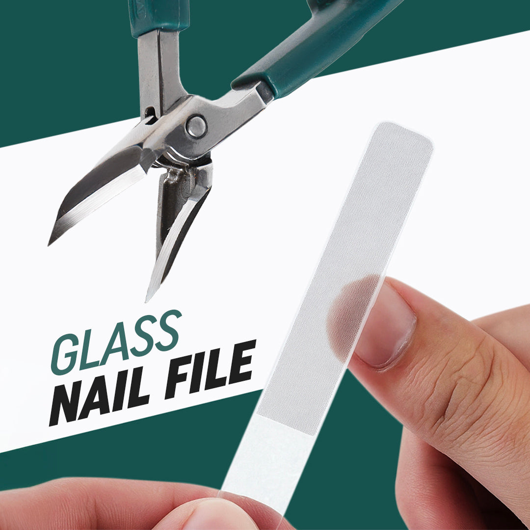 3-Piece Wide Jaw Toenail Clipper Set