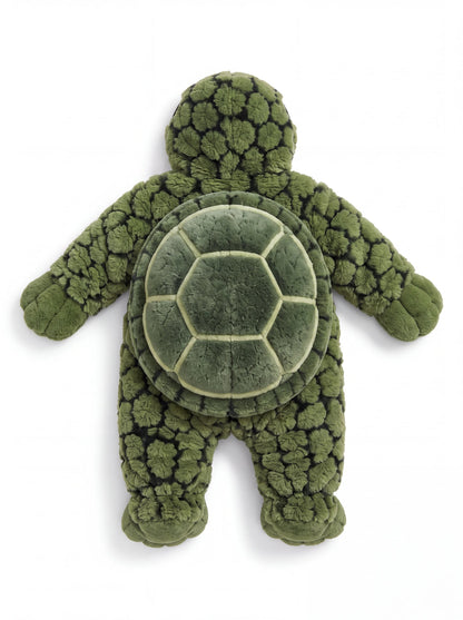 Cozy Turtle Baby Onesie