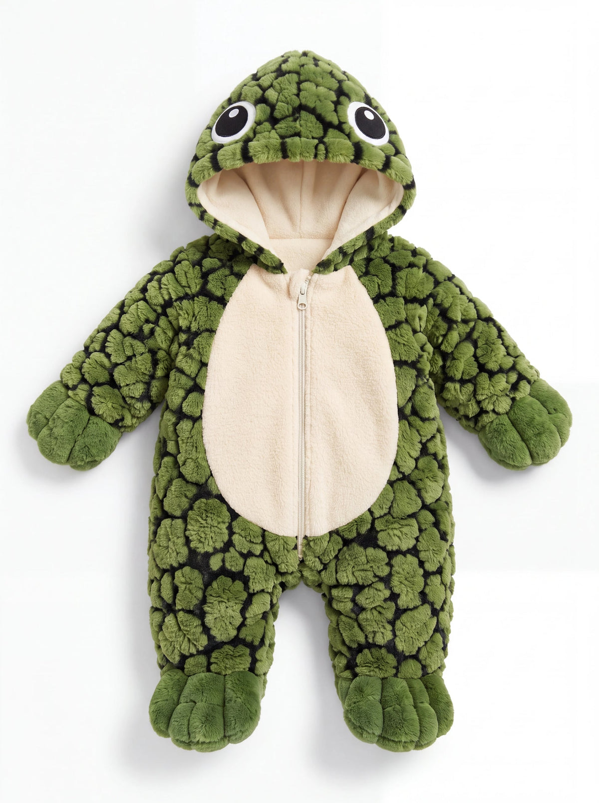 Cozy Turtle Baby Onesie
