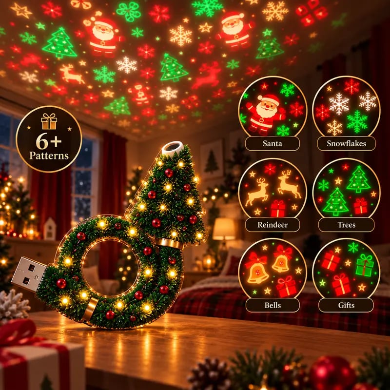 Christmas Glow Projector