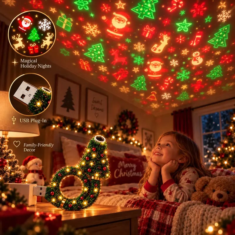 Christmas Glow Projector